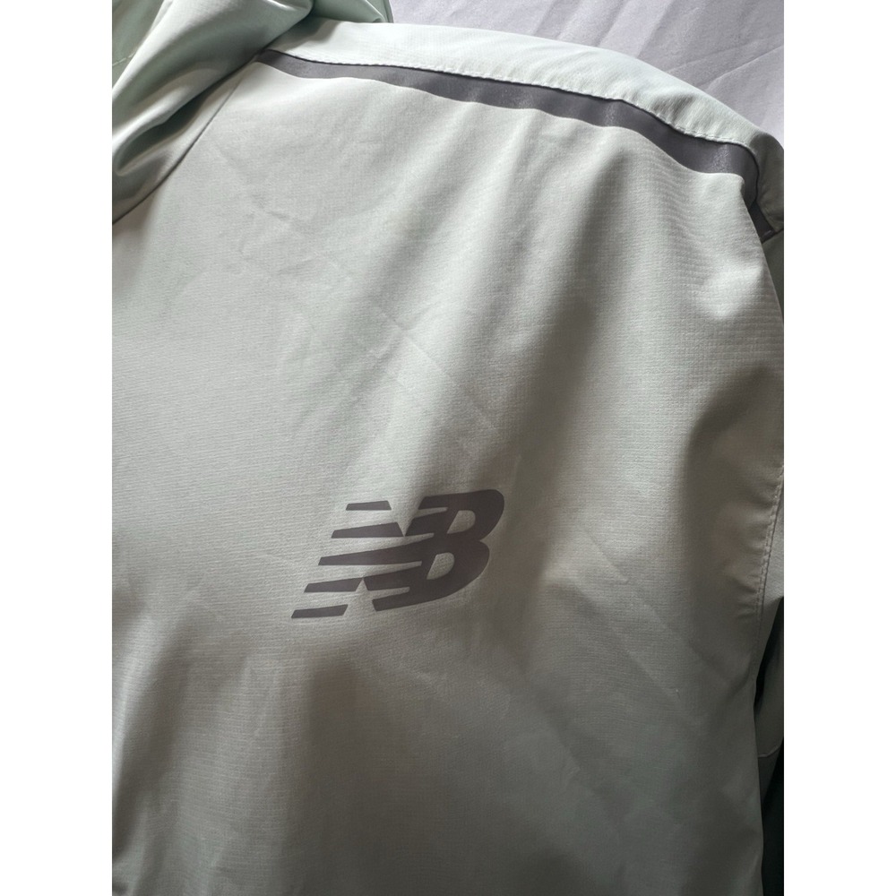 New Balance Full Zip Seafoam Green Mist Activewear Jacket Women's Size large - Picture 7 of 16